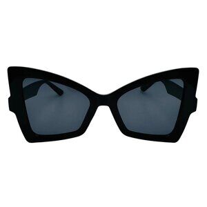 7026 | Black Bow Tie Sunglasses